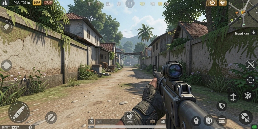 Tangkapan layar dari gameplay intens 93337.