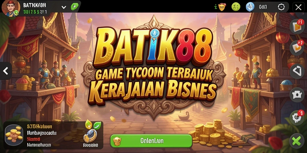 Tampilan menarik dari gameplay BATIK88 yang penuh strategi.
