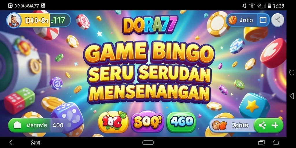 Tampilan gameplay seru DORA77 dengan interaksi pemain yang dinamis.