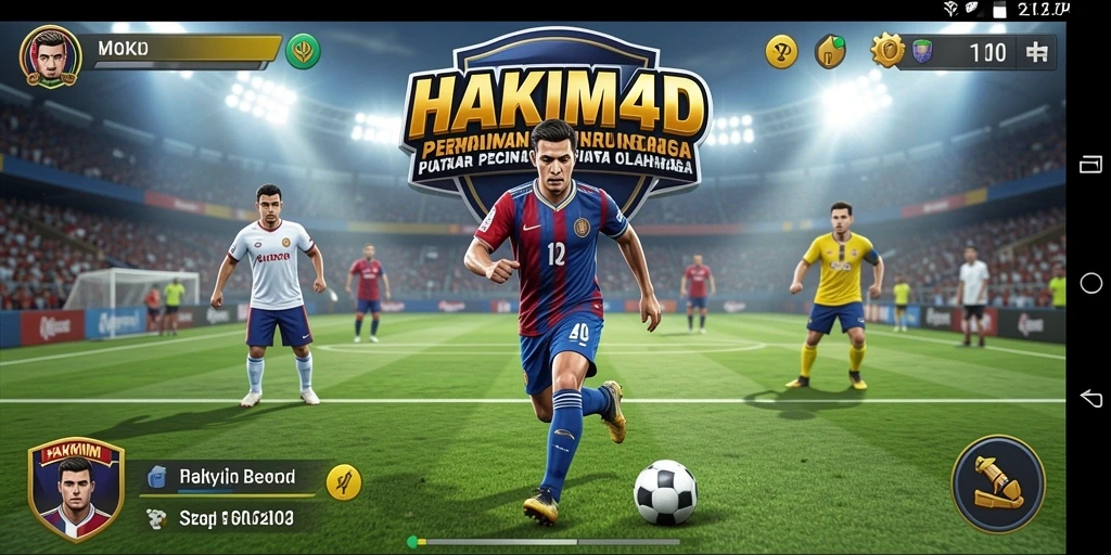 Tampilan gameplay HAKIM4D yang menarik dan seru.