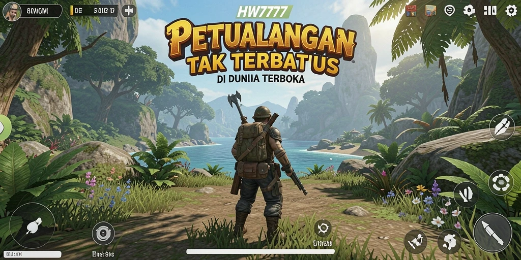 Gameplay HW777 yang kaya dan mendalam di dunia Open World.
