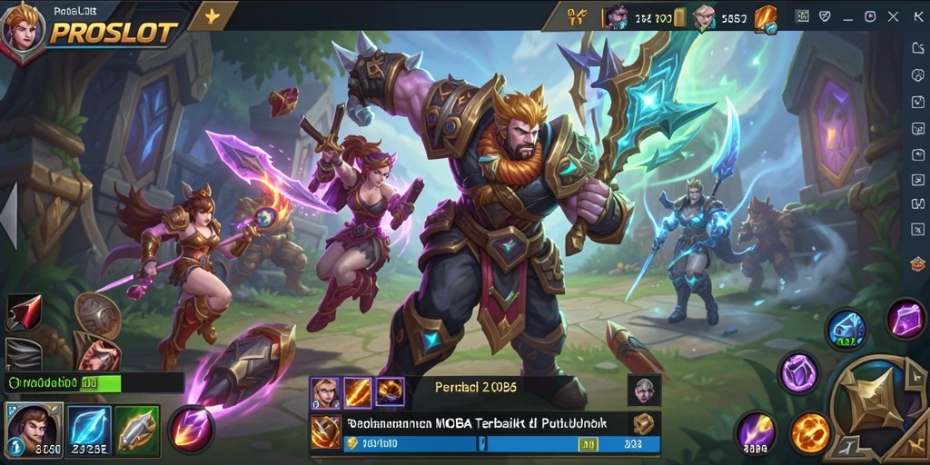Tampilan gameplay seru dalam <strong>PROSLOT</strong> yang penuh aksi dan strategi.