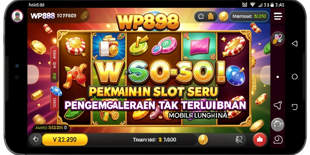 Tampilan gameplay menarik dari WP888 dengan efek grafis memukau.